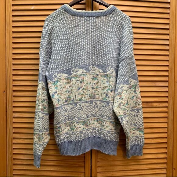 Vintage Saturdays Button Up Cardigan Size Large - Picture 5 of 6